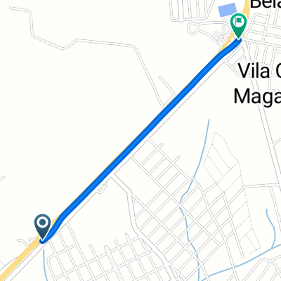 Avenida Bernardo Sayão, Araguaína a Posto Ipiranga, Araguaína