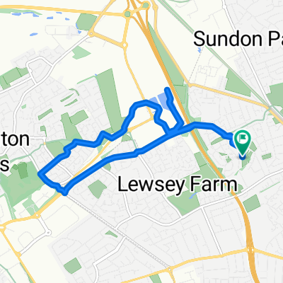 Bramble Road, Luton to Bramble Road, Luton