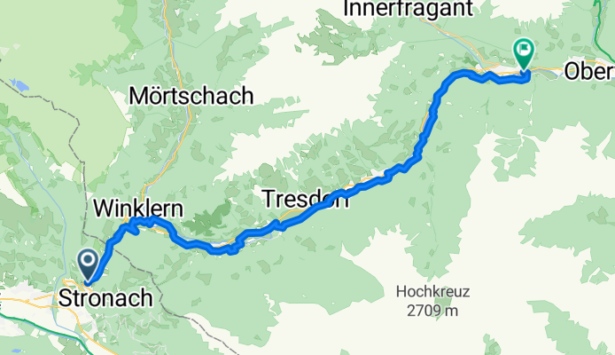 Iselsberg Hotel Iselsbergerhof do Mölltal Straße