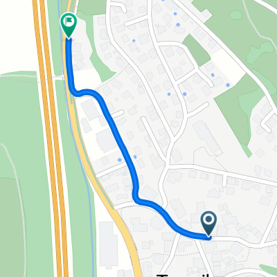 Mettelenweg, Tenniken nach Hauptstrasse, Zunzgen