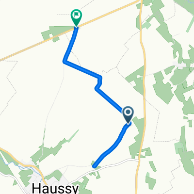Chemin de la Miette, Haussy à Vendegies-sur-Écaillon
