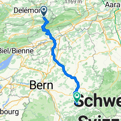 Rue de l'Église, Vermes nach Dorf, Röthenbach im Emmental