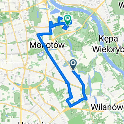 Wiertnicza, Warszawa do Marii Cetysówny, Warszawa