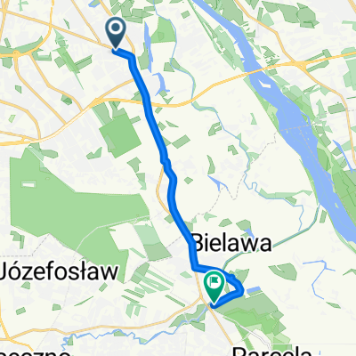 Sarmacka, Warszawa do al Wojska Polskiego, Konstancin-Jeziorna