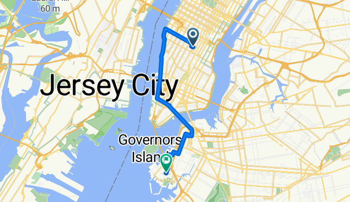 E 27th St, New York to Lorraine St, New York