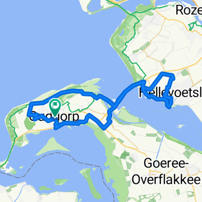 Fahrradroute mit Aussicht