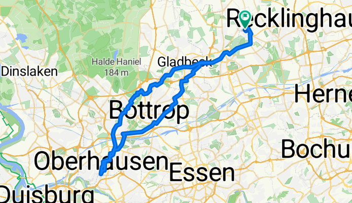 Ludwig-Richter-Straße, Herten nach Ludwig-Richter-Straße, Herten