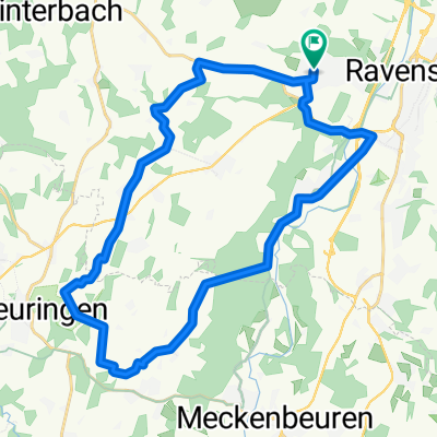 Hochbergstraße nach Hochbergstraße 53/1