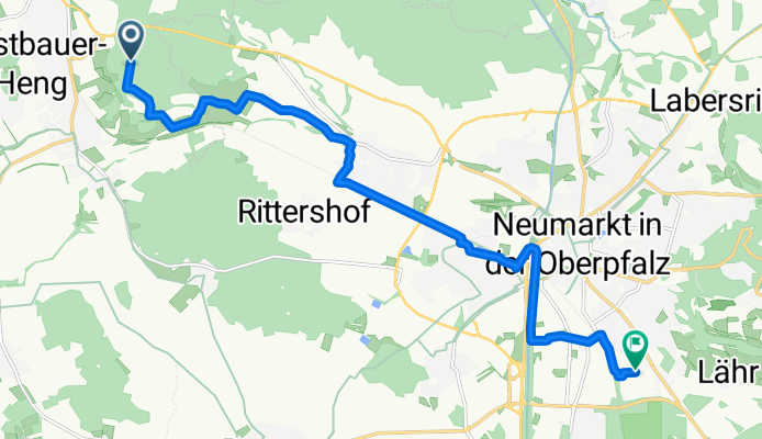 Bundesstraße nach Deininger Weg