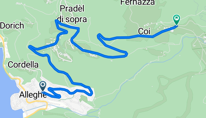ASCENSO A PIANI DI PEZZÈ (por Alleghe)