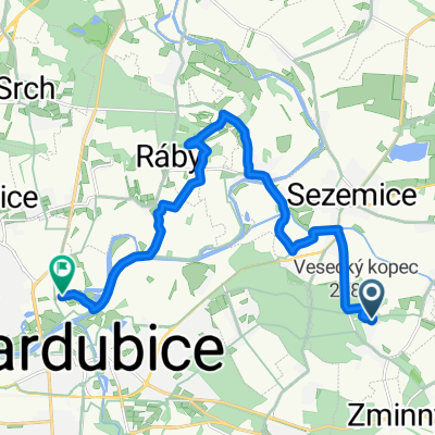 Veská 144, Sezemice až Ke Koupališti 50, Pardubice