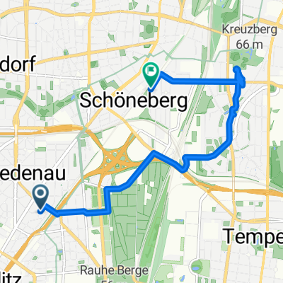 Dickhardtstraße, Berlin nach Cheruskerstraße, Berlin