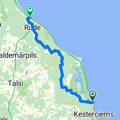 Vecupes iela, Engures pag. à Kāpmalas, Rojas pag.