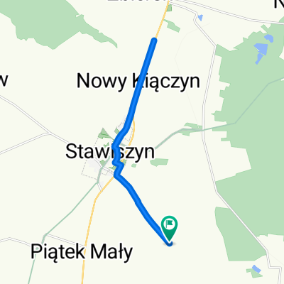 Złotniki Małe-Kolonia, Stawiszyn do Złotniki Małe-Kolonia, Stawiszyn