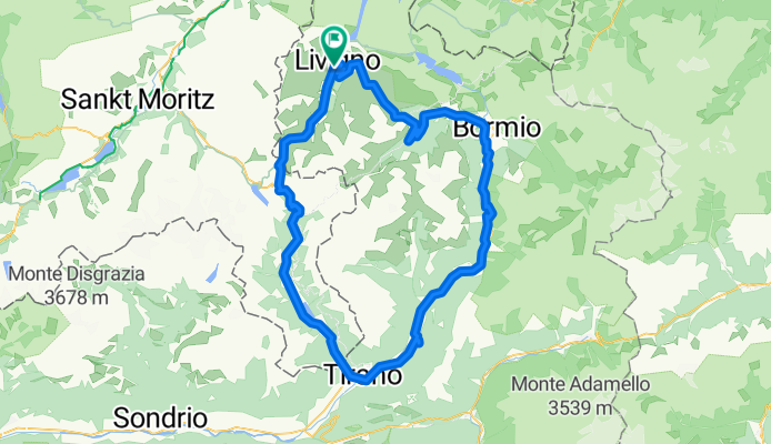 Livigno - Bormio - Tirano - Livigno