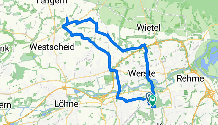 Am Osterbach nach Am Osterbach