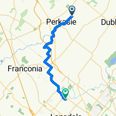 Mervin C Bryan Walking Path, Perkasie to Cindy Ln, Hatfield