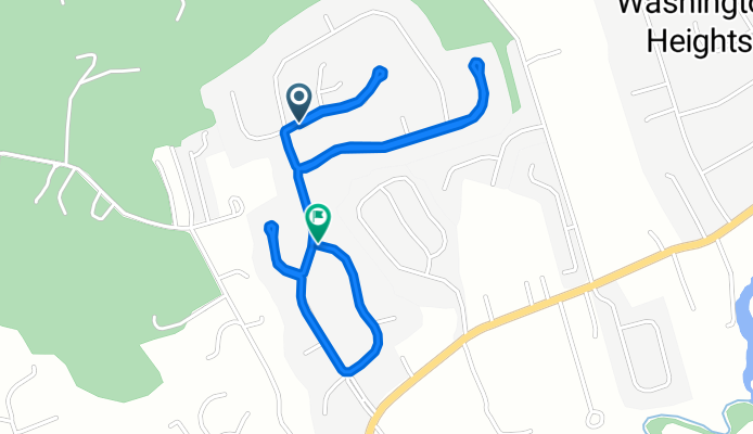 La Barrington Boulevard to La Barrington Boulevard