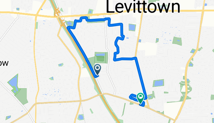 Stone Ln, Levittown to N Jerusalem Rd, Levittown