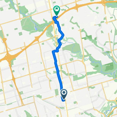 Yonge St, Toronto to Harrison Garden Blvd, Toronto