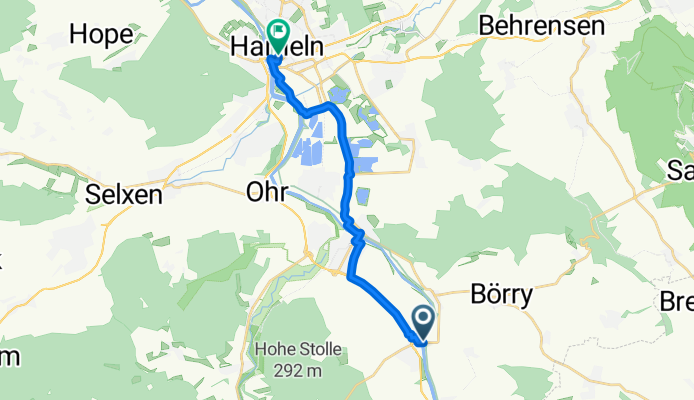An der Fähre nach Kopmanshof
