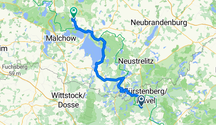 Seestraße nach Dorfstraße