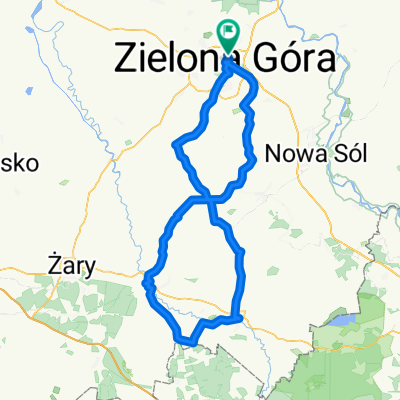Zielona Góra - Żagań - Szprotawa - Zielona Góra