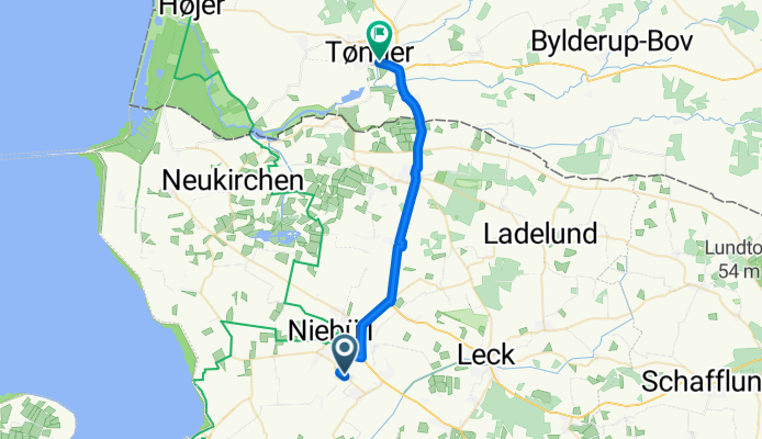 Niebüll-Tönder schnell