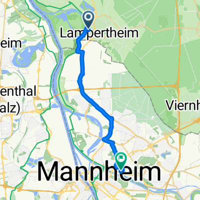 Biedensandstraße nach Franz-Volhard-Straße