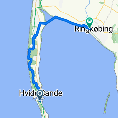 hvide Sande nach Ringkobing