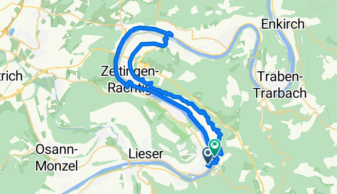RT 30km Moselhöhenradweg - Die Sonnenuhrtour