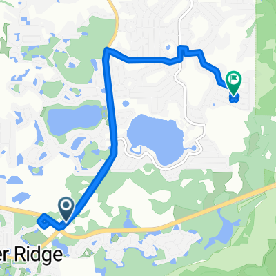 Ridge Rd &amp; Moon Lake Rd to Back Bay Avenue