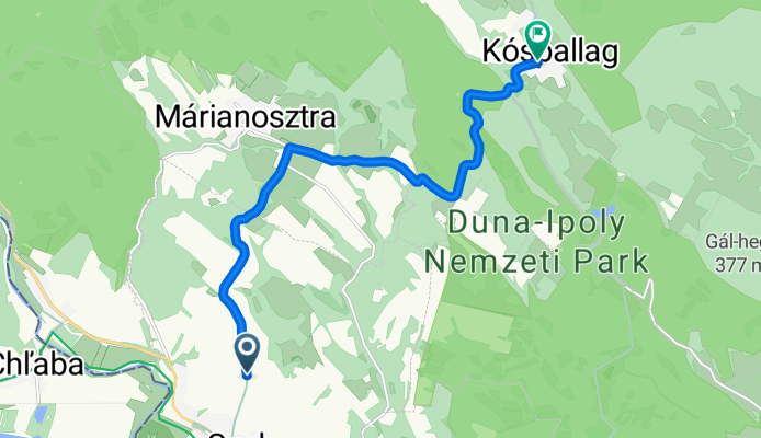 Tompa Mihály utca, Szob - Kossuth Lajos utca, Kóspallag