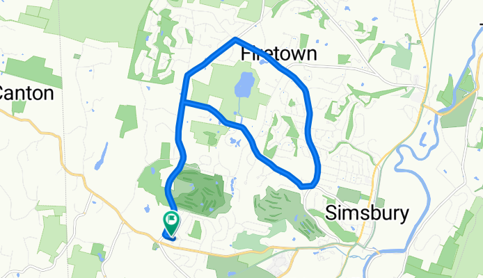 Grant Estate Dr, West Simsbury to Grant Estate Dr, West Simsbury