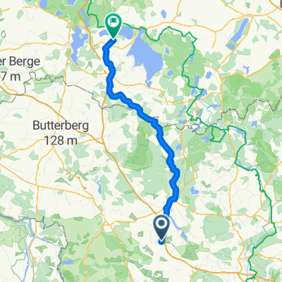 Dechtower Weg, Fehrbellin to Penkower Straße, Göhren-Lebbin