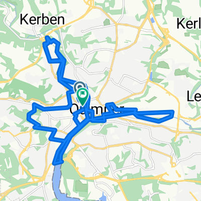 Route in Quimper alt