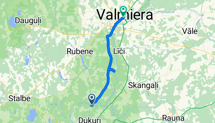 От Rāmnieki до Rīgas iela