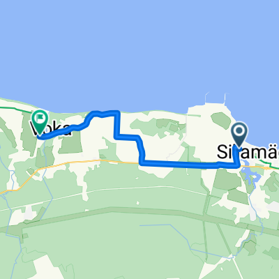 Kesk tänav 8a to Tiigi tänav