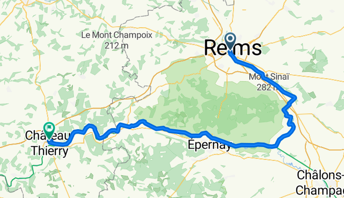 REIMS - PARIS - J1
