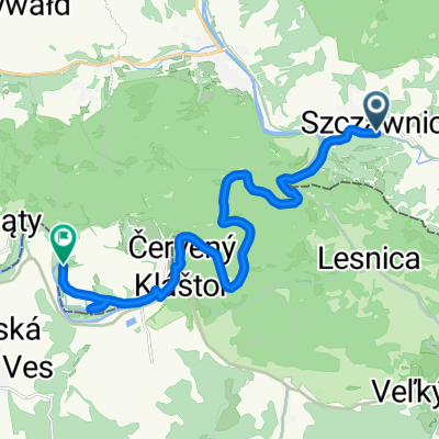 Główna, Szczawnica do Kąty, Sromowce Niżne