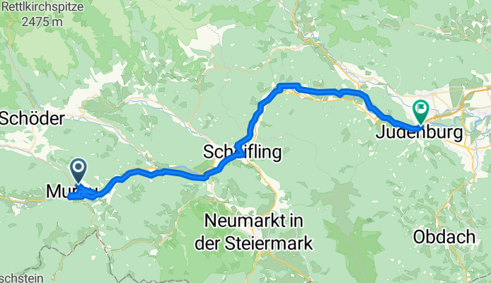 Käferhube Weg nach Sonnenrain
