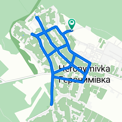 Route from Улица Шевченка