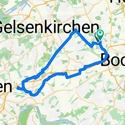 SarnsbankstraĂźe nach SarnsbankstraĂźe