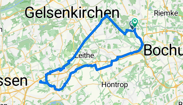 Sarnsbankstraße nach Sarnsbankstraße