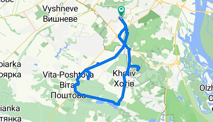 Жёсткий заезд под дождь по селам