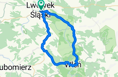 Route in der Bikemap App 枚ffnen