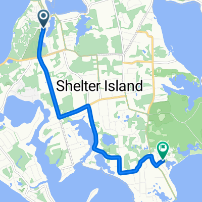 Grand Ave, Shelter Island Heights to Thompson Rd, Shelter Island Heights