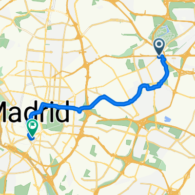 Route to Madrid