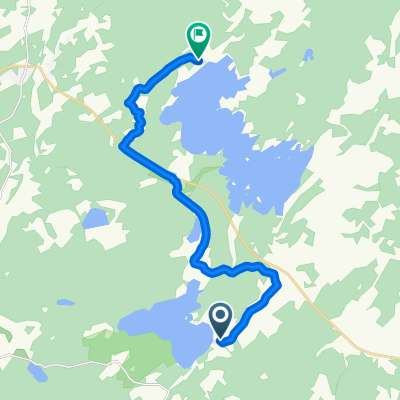 Västersannum Nordgården, Ljung nach Sämbadets camping, Ljung