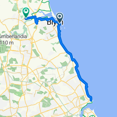 Low Quay, Blyth to Allgood Terrace, Bedlington